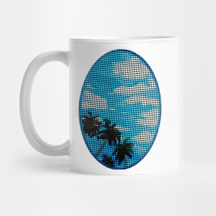 palm and miami Mug